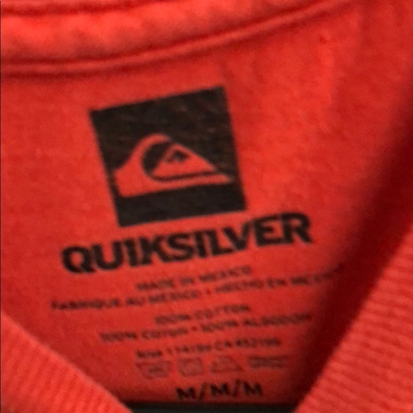 Quick Silver Shirt/ Kids Size M - Picture 2 of 2